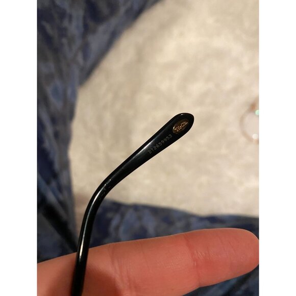 Tiffany & Co TF 1127 6122 Black & Rose Gold Eyeglasses Frames 54-16-140 DAMAGED - Picture 4 of 13